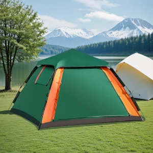 Camping/Hiking Automatic Quick Open 3-4 Person Tent, Waterproof